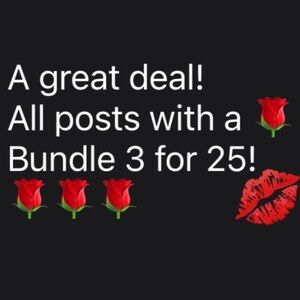 🌹 - Bundle 3 for 25 - 🌹🌹🌹